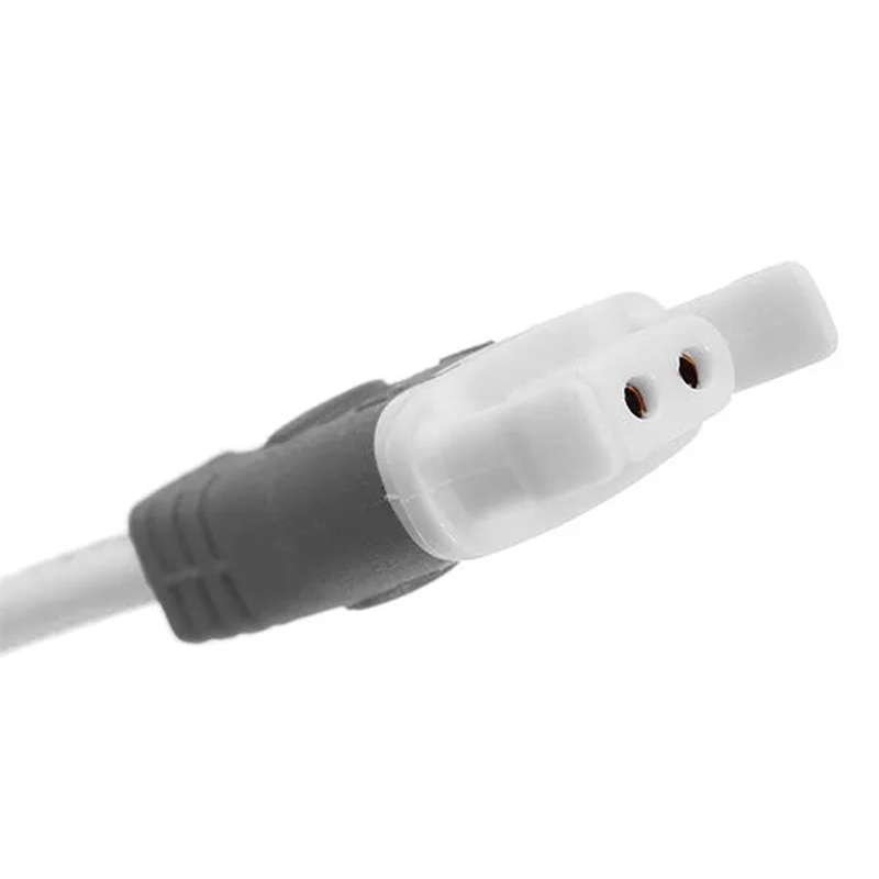 2 Pin Grey Connector Wire Cable for Male Female LED Strip Light 2 Pin Grey Connector Wire Cable for Male Female LED Strip Light